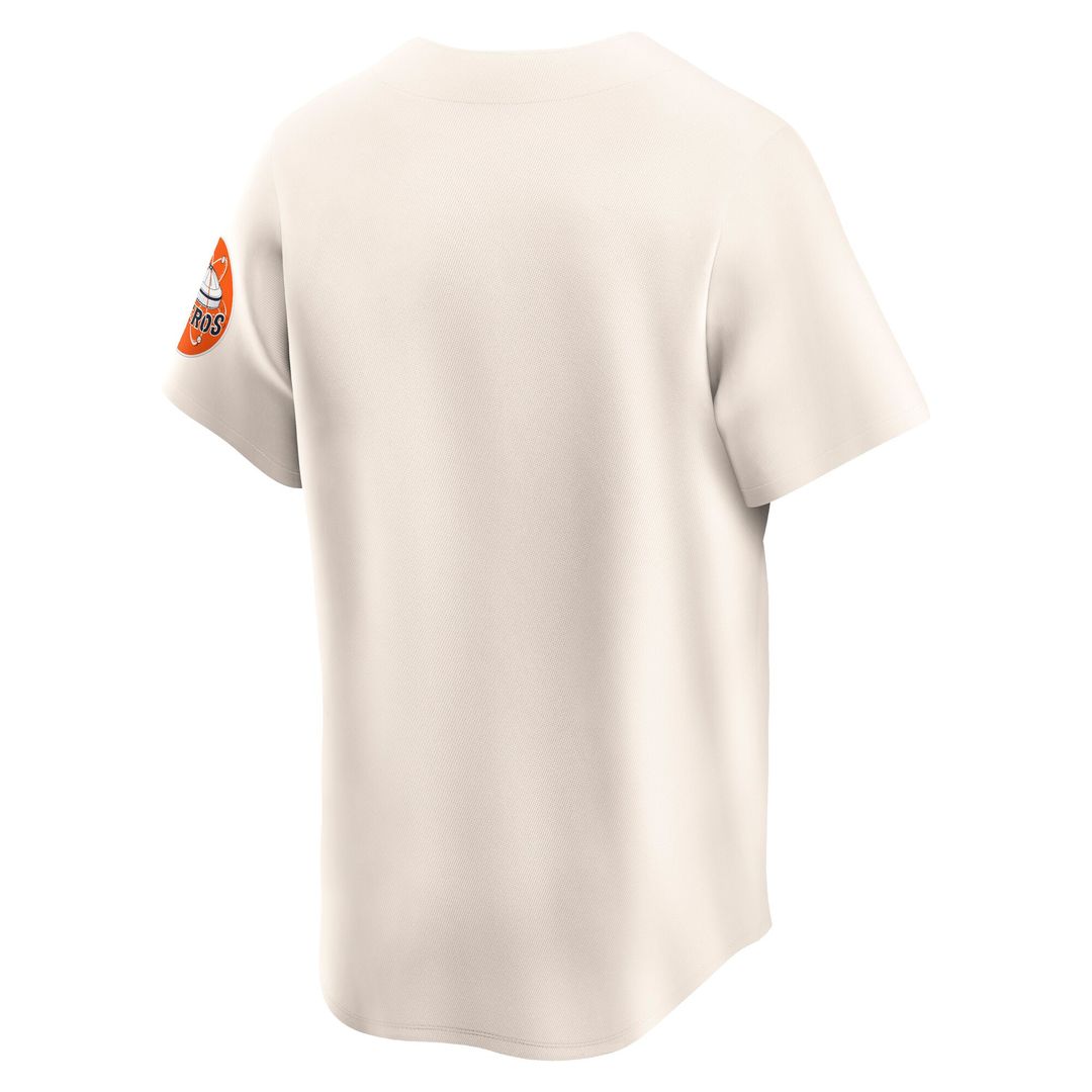 Houston Astros Nike Cooperstown Collection Limited Jersey - Cream Official MLB Team Apparel Baseball Fan Gear