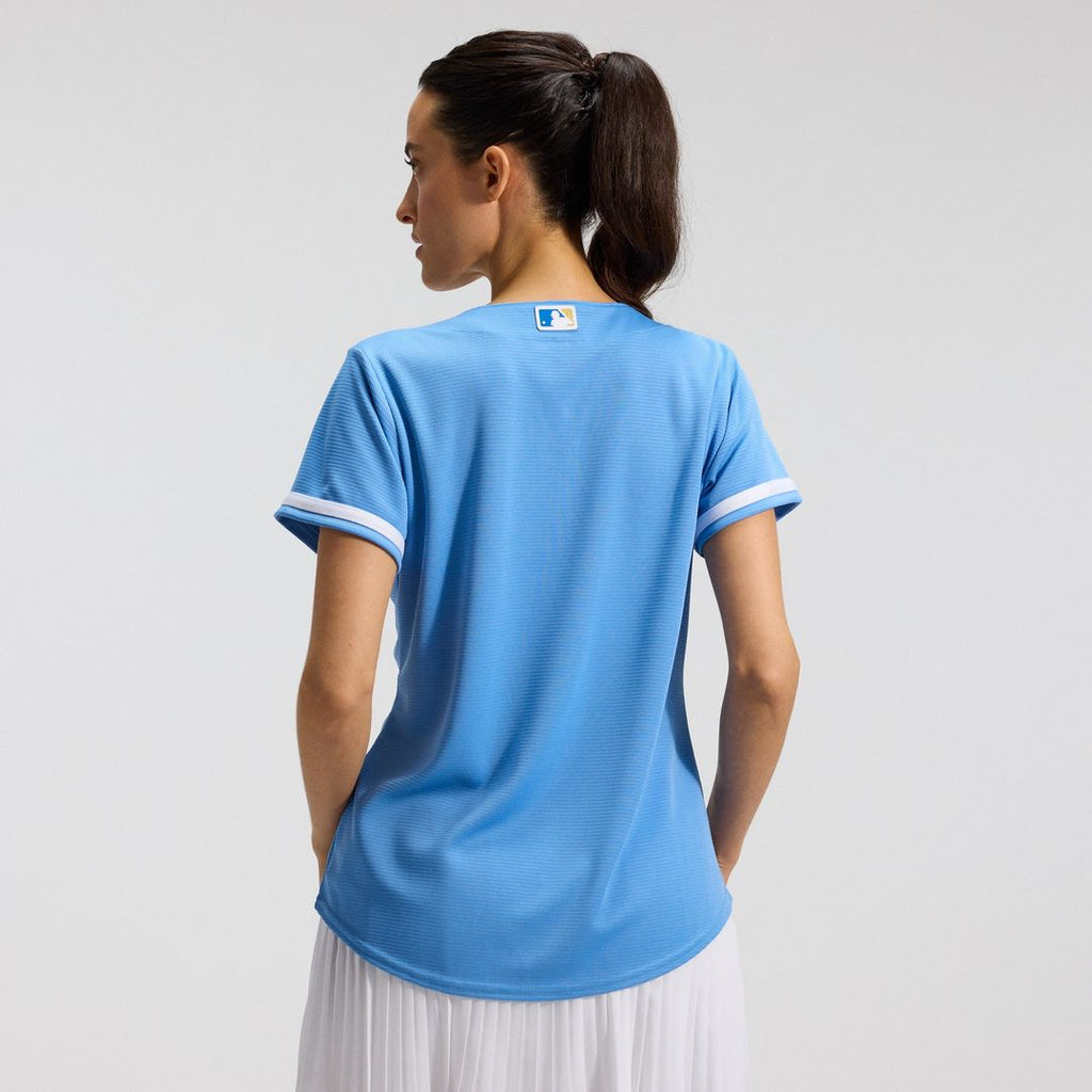 Kansas City Royals Nike Women's Alternate Replica Team Logo Jersey - Light Blue Official MLB Team Apparel Baseball Fan Gear