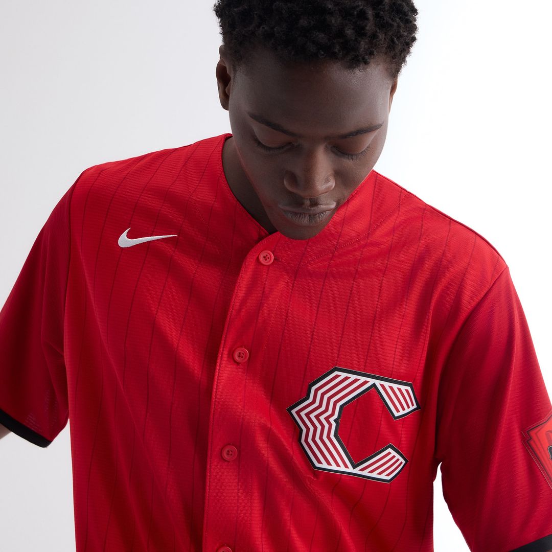 Cincinnati Reds Nike 2026 City Connect Stadium Jersey - Red Official MLB Team Apparel Baseball Fan Gear