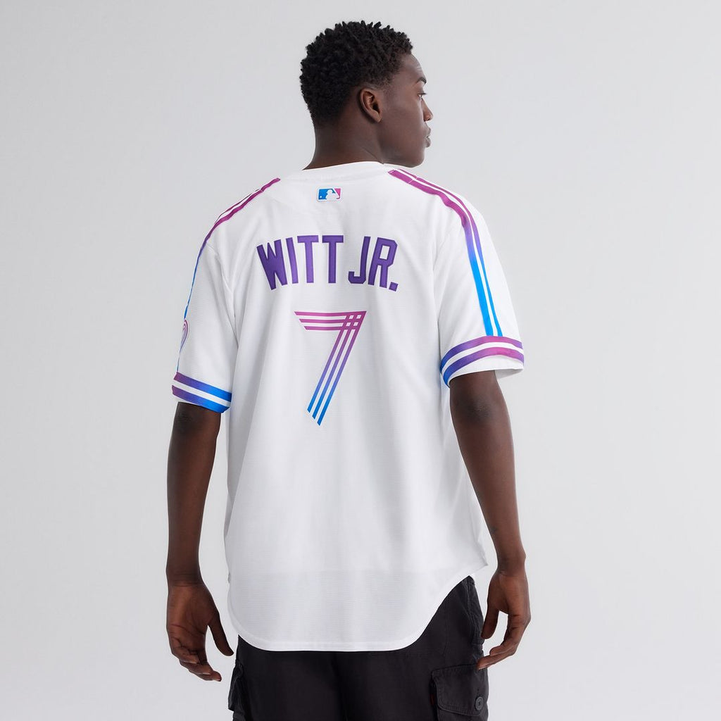 Bobby Witt Jr. Kansas City Royals Nike 2026 City Connect Stadium Jersey - White Official MLB Team Apparel Baseball Fan Gear