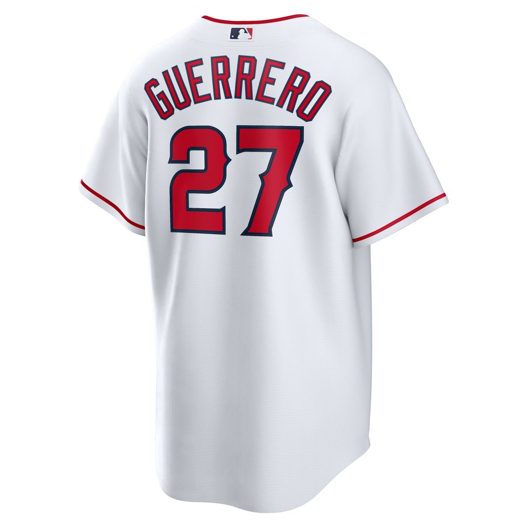 Vladimir Guerrero Los Angeles Angels Nike Home Retired Player Replica Jersey - White Official MLB Team Apparel Baseball Fan Gear