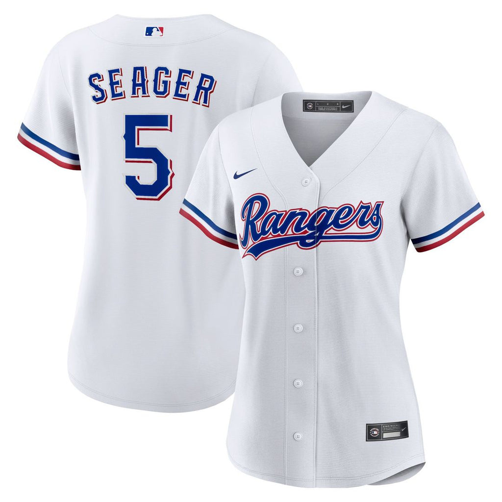 Corey Seager Texas Rangers Nike Women's Home Replica Player Jersey - White Official MLB Team Apparel Baseball Fan Gear