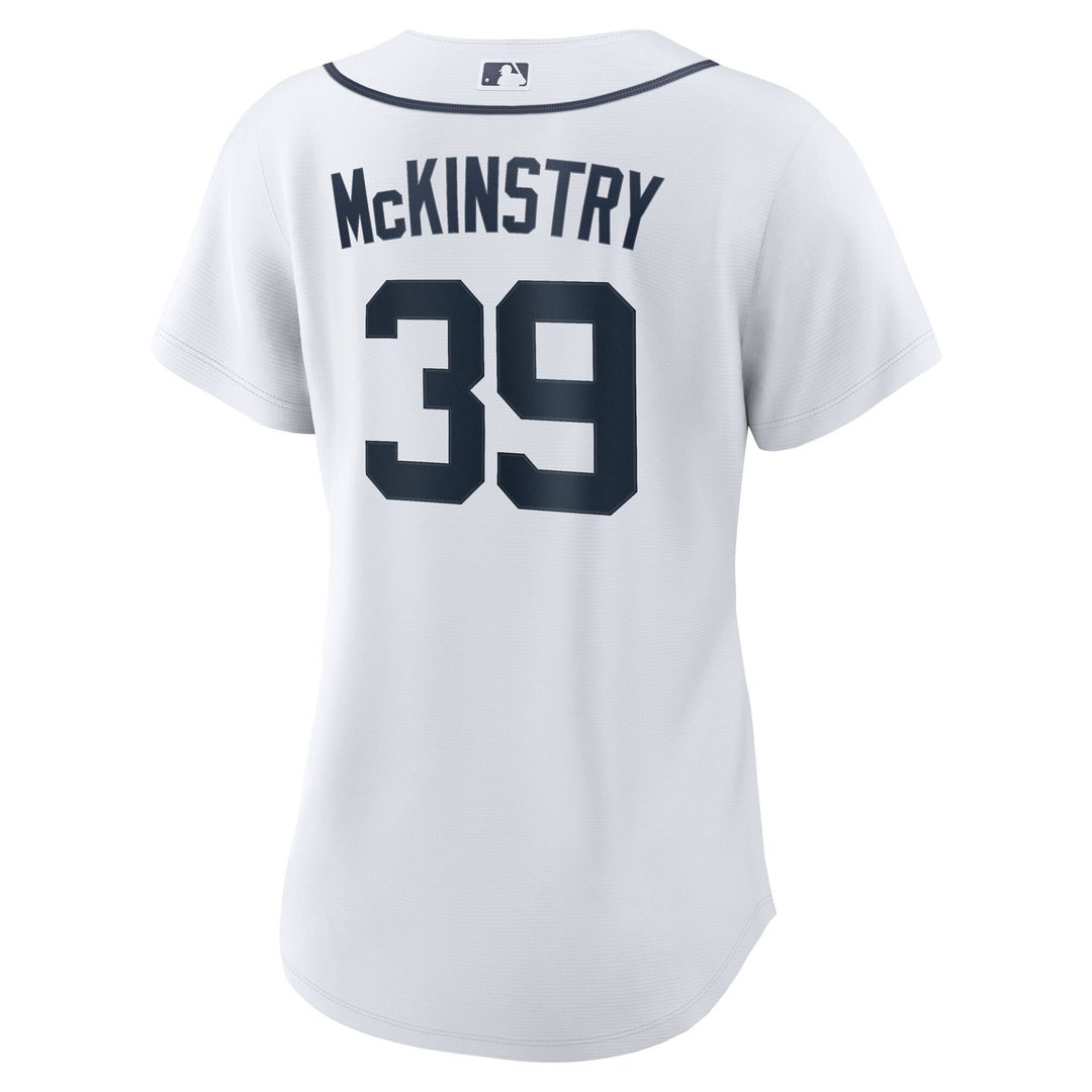 Zach McKinstry Detroit Tigers Nike Women's Home Replica Jersey - White Official MLB Team Apparel Baseball Fan Gear