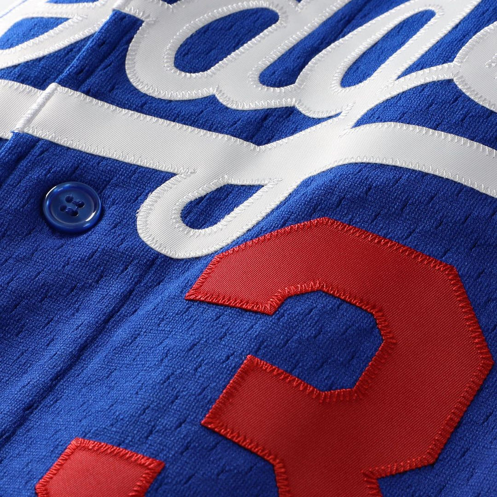 Mike Piazza Los Angeles Dodgers Mitchell & Ness Cooperstown Collection Mesh Batting Practice Button-Up Jersey - Royal Official MLB Team Apparel Baseba