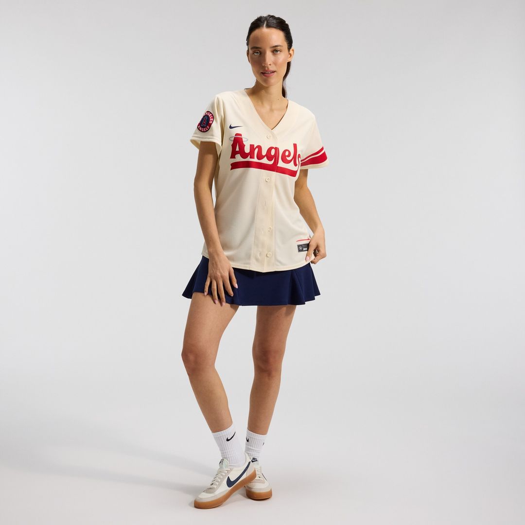 Anthony Rendon Los Angeles Angels Nike Women's City Connect Replica Player Jersey - Cream Official MLB Team Apparel Baseball Fan Gear