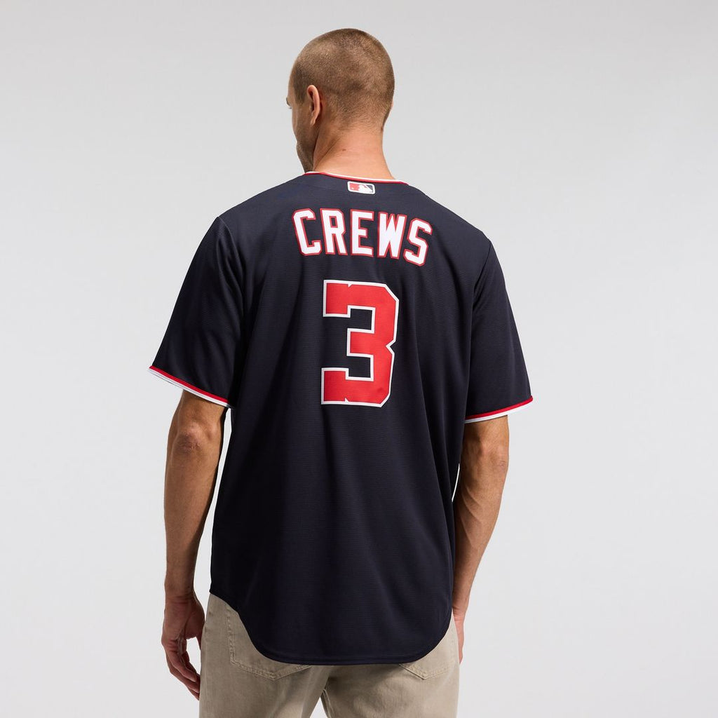 Dylan Crews Washington Nationals Nike Alternate Replica Jersey - Navy Official MLB Team Apparel Baseball Fan Gear