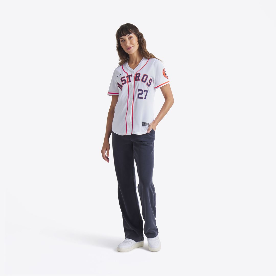 Jose Altuve Houston Astros Nike Women's Home Limited Player Jersey - White Official MLB Team Apparel Baseball Fan Gear
