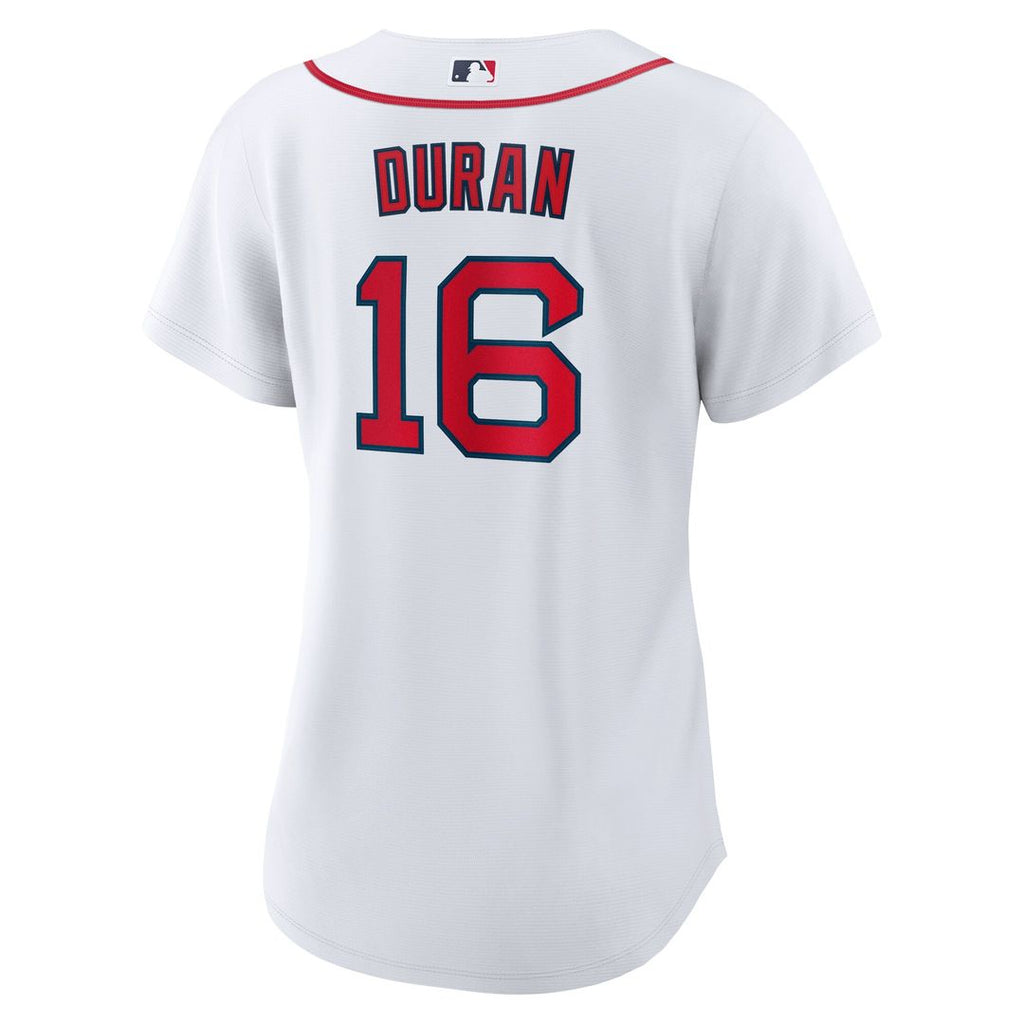Jarren Duran Boston Red Sox Nike Women's Replica Player Jersey - White Official MLB Team Apparel Baseball Fan Gear
