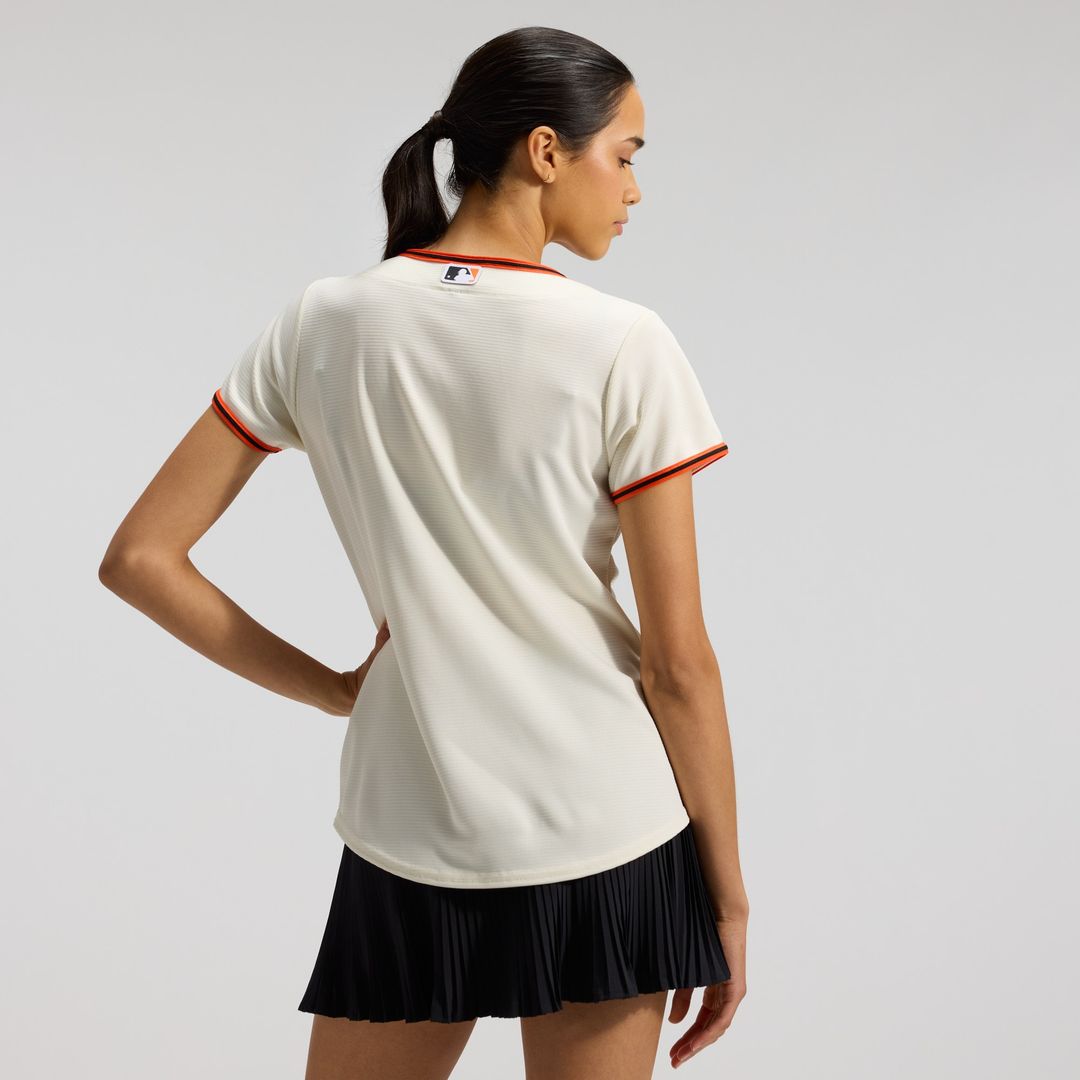 San Francisco Giants Nike Women's Home Replica Team Jersey - Cream Official MLB Team Apparel Baseball Fan Gear