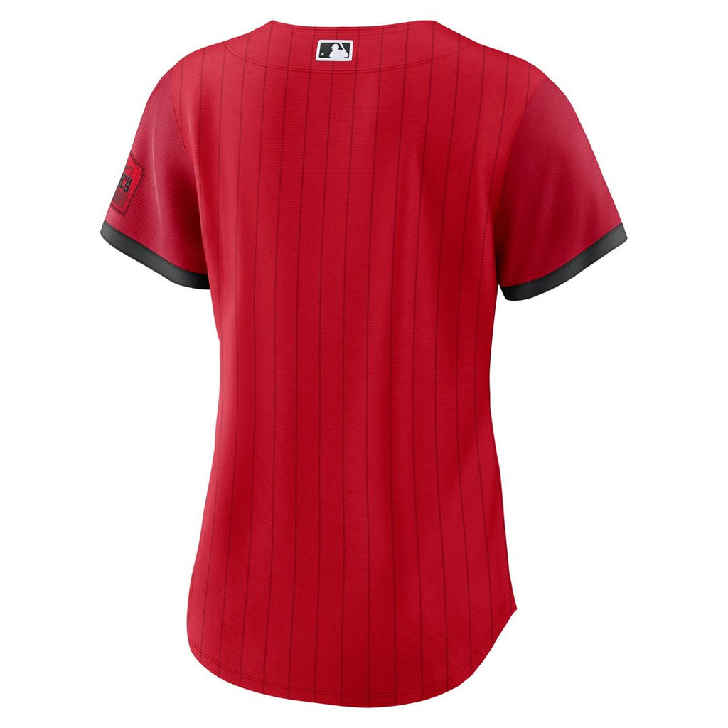 Cincinnati Reds Nike Women's 2026 City Connect Stadium Jersey - Red Official MLB Team Apparel Baseball Fan Gear