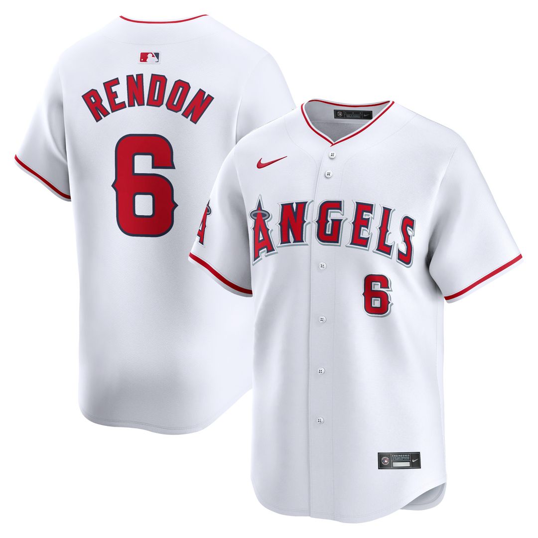 Anthony Rendon Los Angeles Angels Nike Home Limited Player Jersey - White Official MLB Team Apparel Baseball Fan Gear