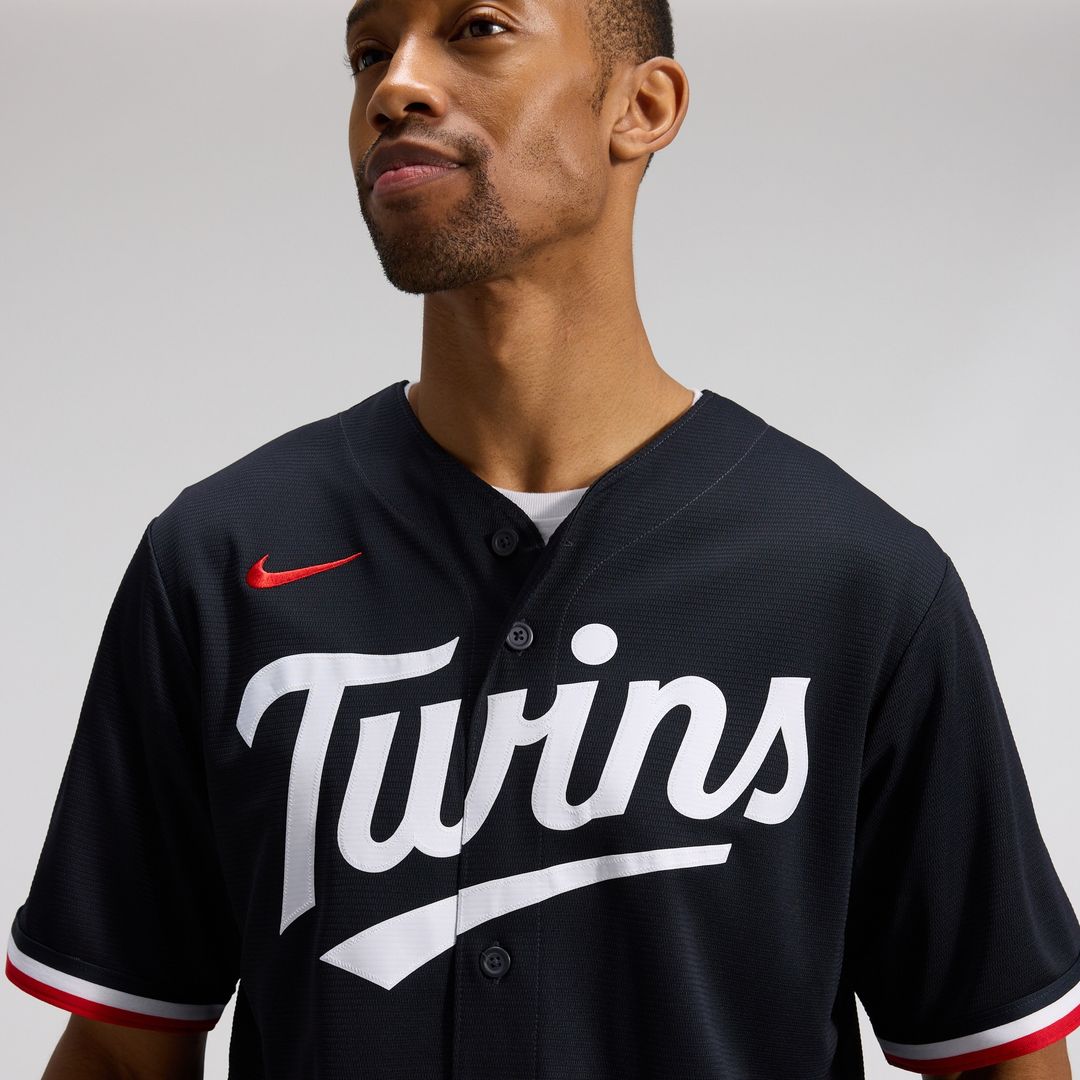 Minnesota Twins Nike Alternate Replica Jersey - Navy Official MLB Team Apparel Baseball Fan Gear