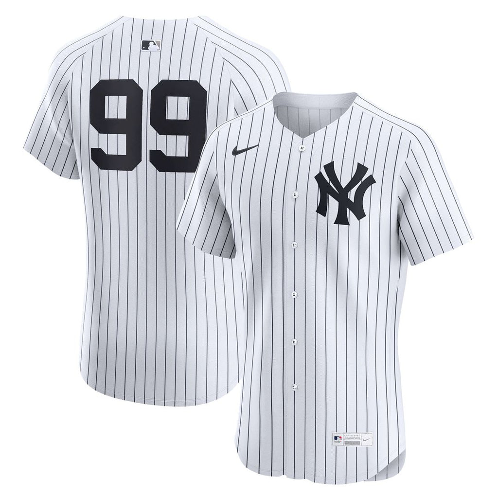 Aaron Judge New York Yankees Nike Home ElitePlayer Jersey - White Official MLB Team Apparel Baseball Fan Gear