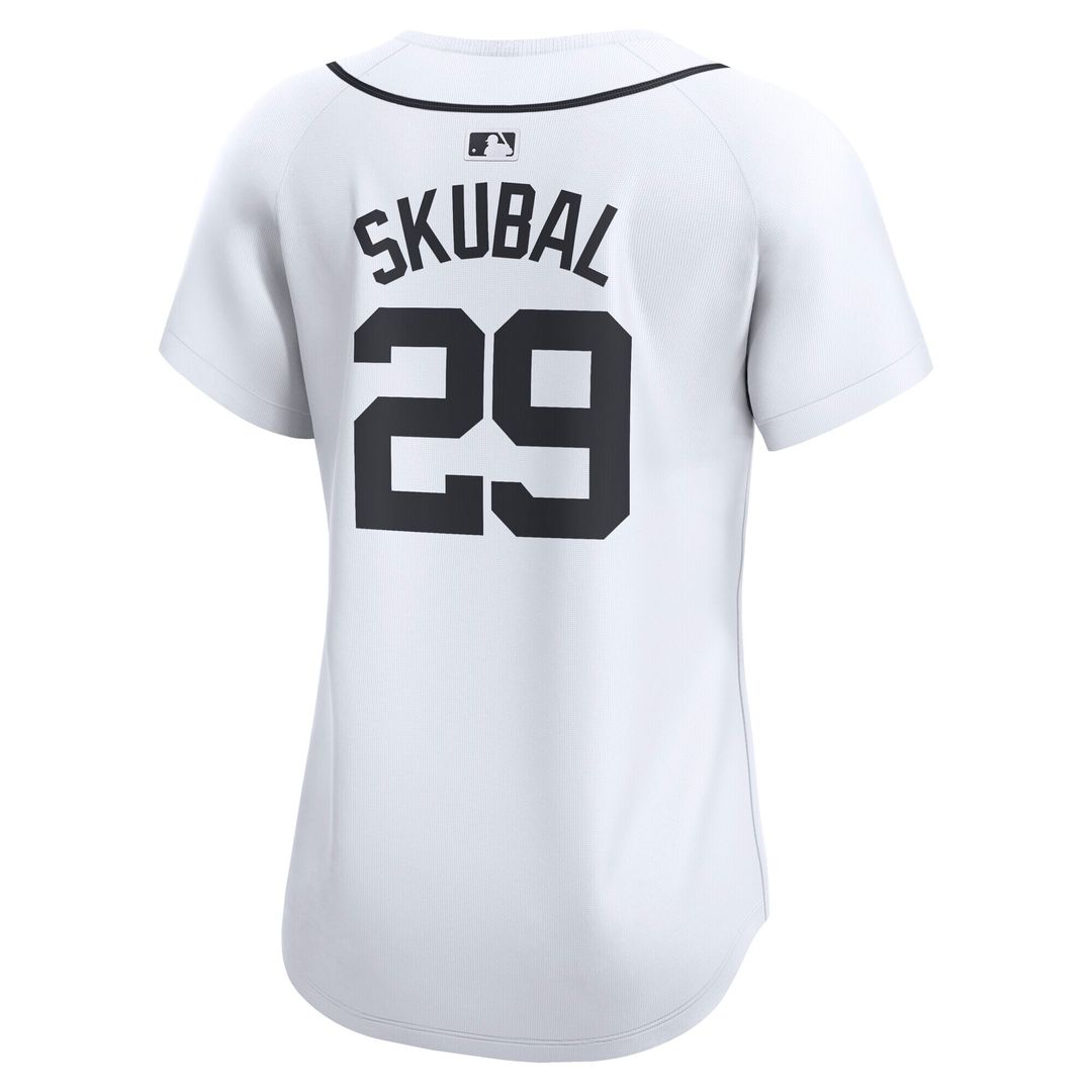 Tarik Skubal Detroit Tigers Nike Women's Limited Player Jersey – White Official MLB Team Apparel Baseball Fan Gear