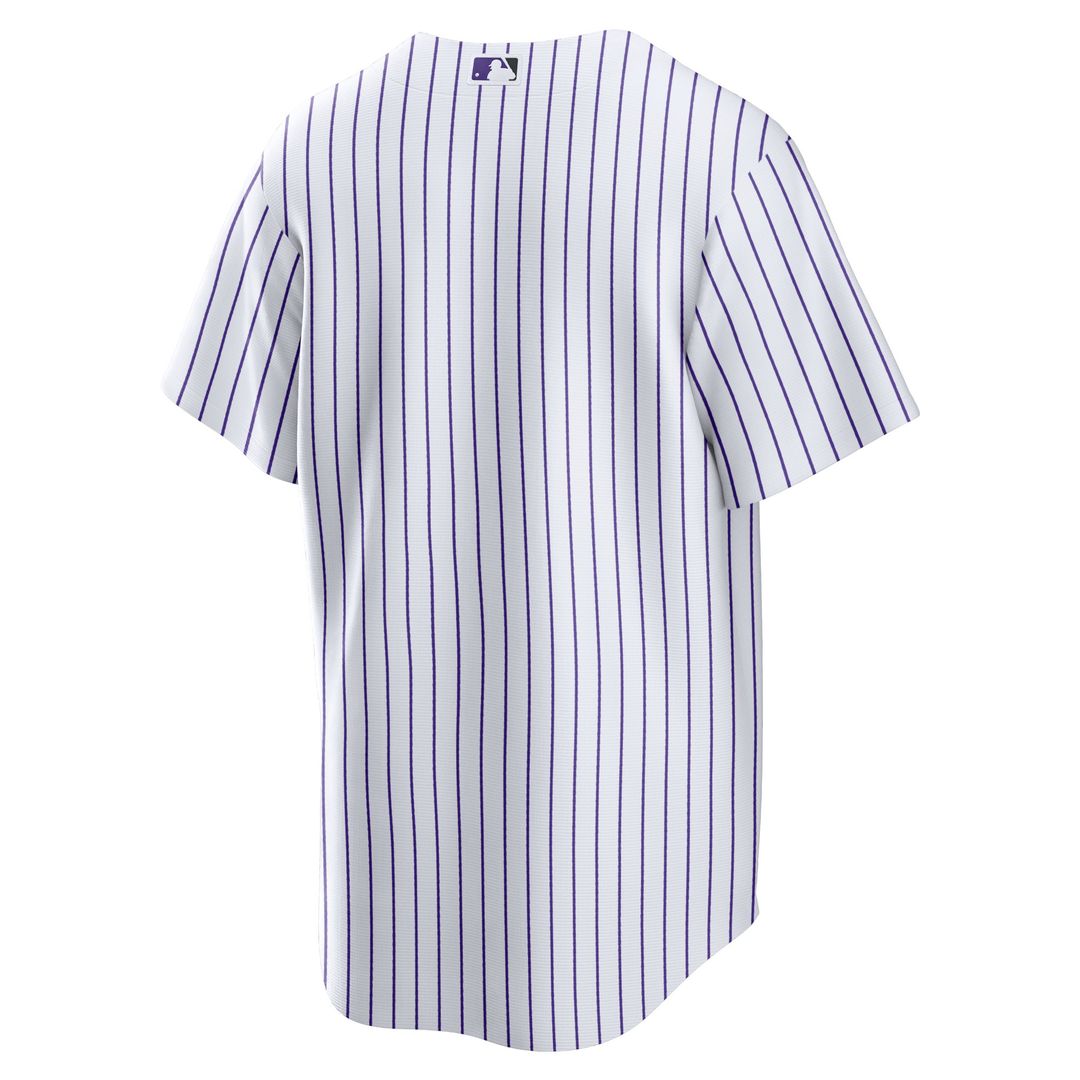 Colorado Rockies Nike Home Blank Replica Jersey - White Official MLB Team Apparel Baseball Fan Gear