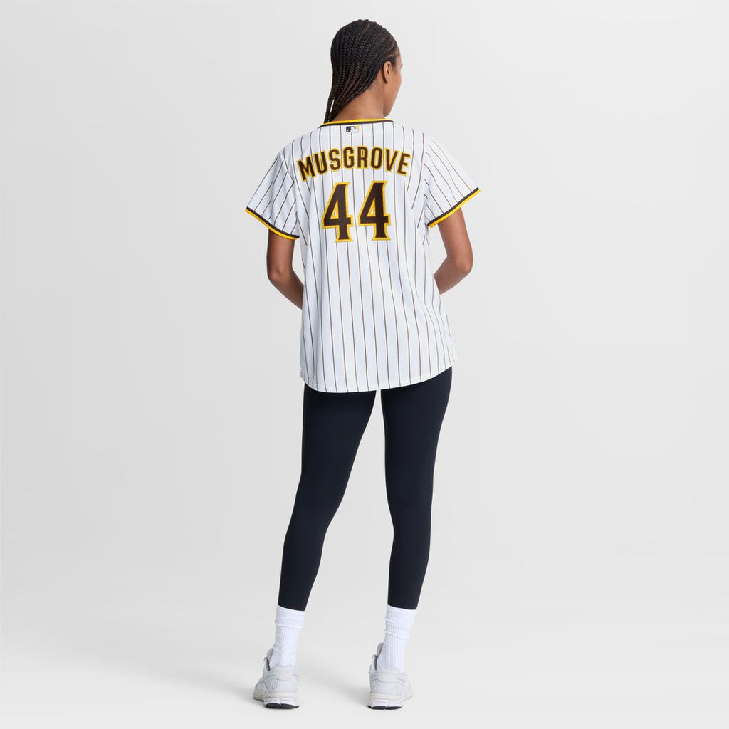 Joe Musgrove San Diego Padres Nike Women's Home Replica Jersey - White Official MLB Team Apparel Baseball Fan Gear