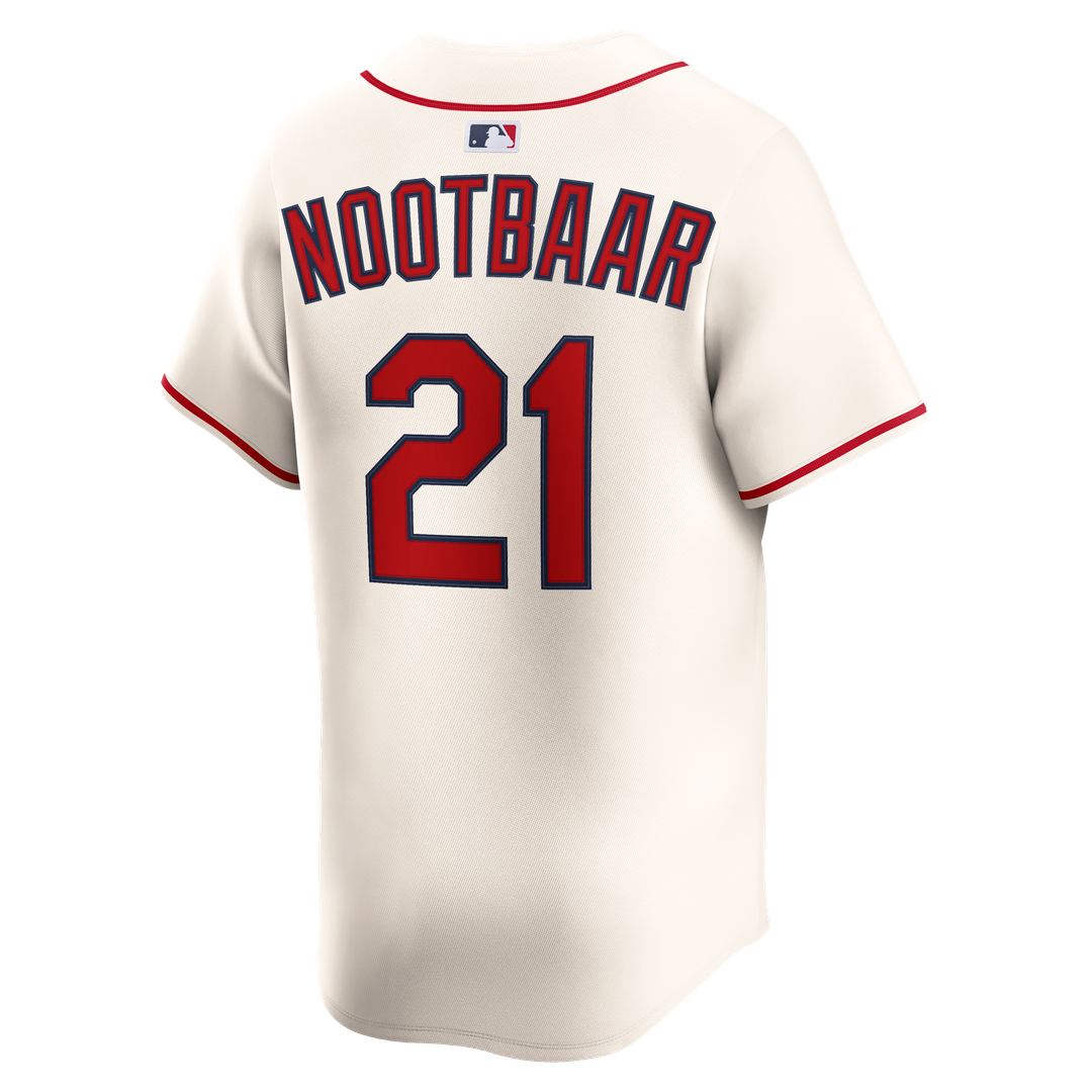 Lars Nootbaar St. Louis Cardinals Nike Alternate 2 Limited Jersey - Cream Official MLB Team Apparel Baseball Fan Gear