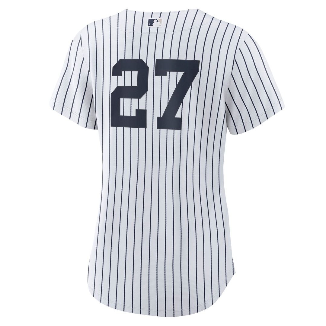 Giancarlo Stanton New York Yankees Nike Women's Home Replica Player Jersey - White Official MLB Team Apparel Baseball Fan Gear