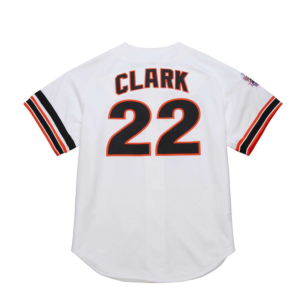 Will Clark San Francisco Giants Mitchell & Ness Cooperstown Collection 1989 Authentic Jersey - White Official MLB Team Apparel Baseball Fan Gear