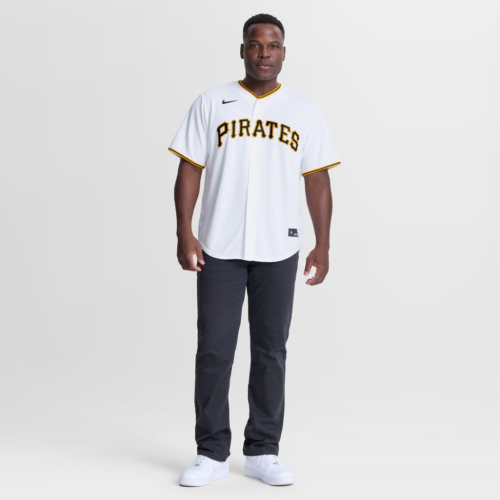Paul Skenes Pittsburgh Pirates Nike Home Replica Jersey - White Official MLB Team Apparel Baseball Fan Gear