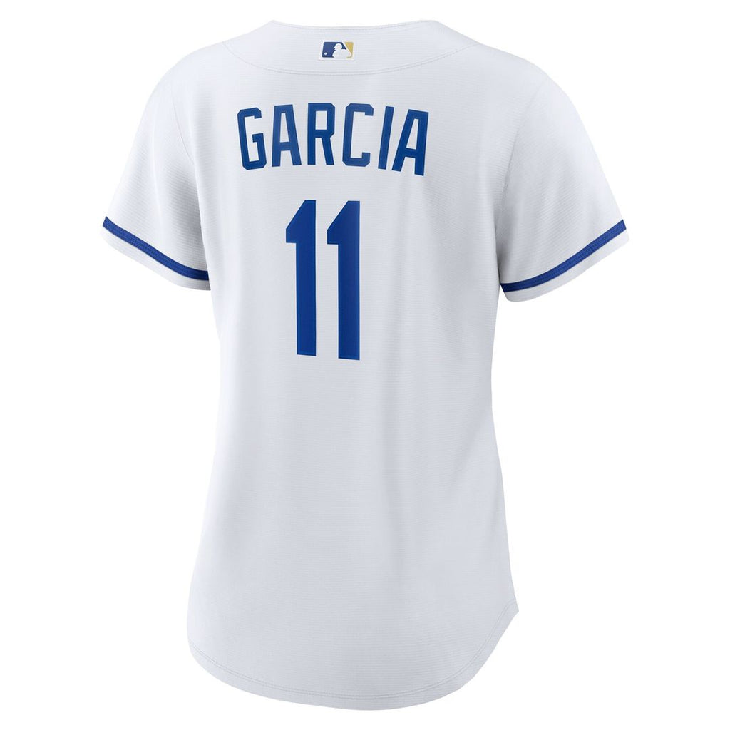 Maikel Garcia Kansas City Royals Nike Women's Home Replica Jersey - White Official MLB Team Apparel Baseball Fan Gear