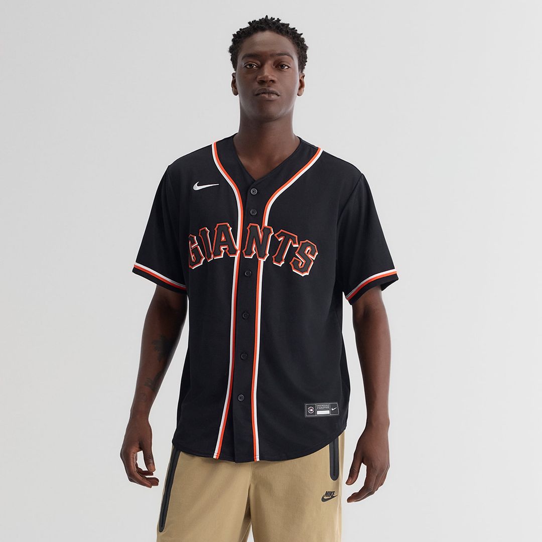 Jung Hoo Lee San Francisco Giants Nike Fashion Replica Black Out Jersey Official MLB Team Apparel Baseball Fan Gear