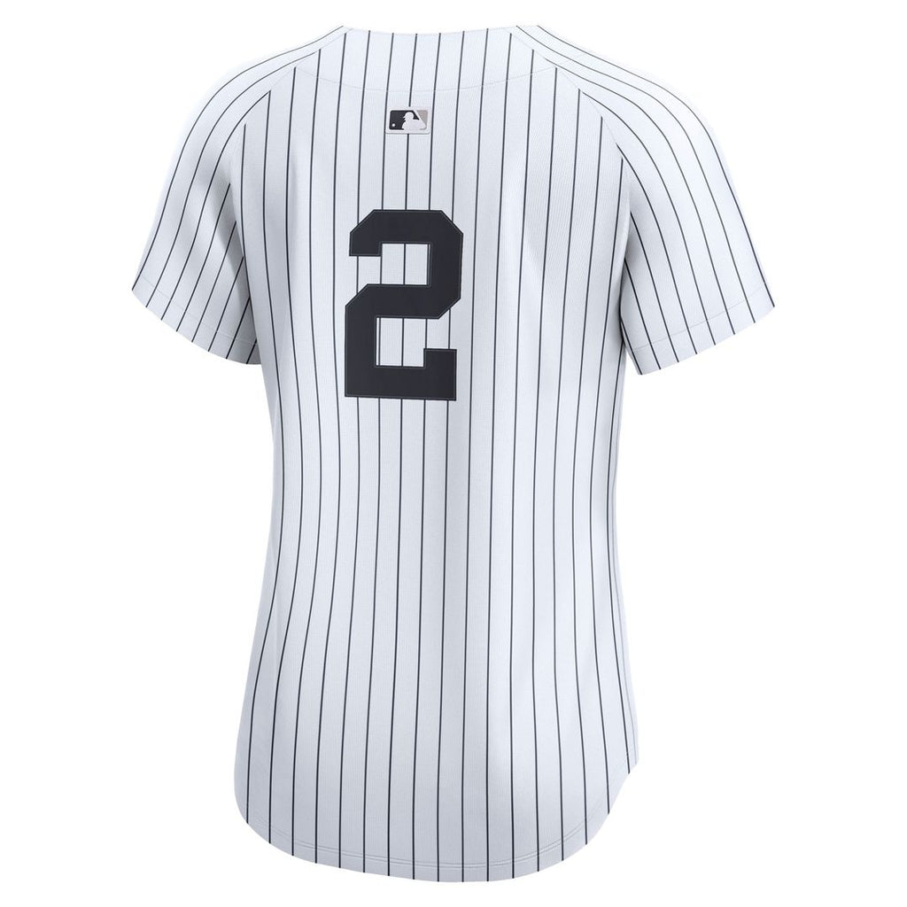 Derek Jeter New York Yankees Nike Women's Home Limited Jersey – White Official MLB Team Apparel Baseball Fan Gear