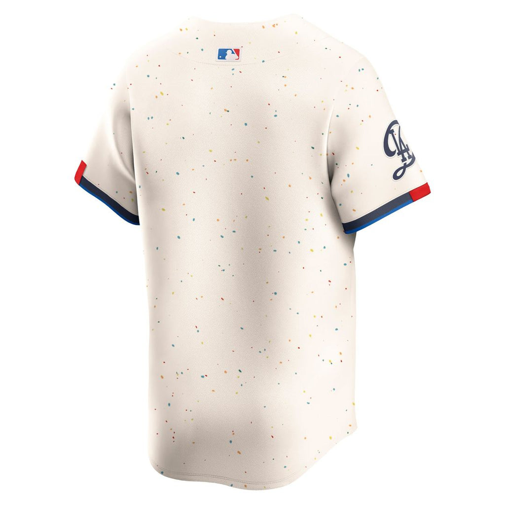Los Angeles Dodgers Nike City Connect Limited Jersey - Cream Official MLB Team Apparel Baseball Fan Gear