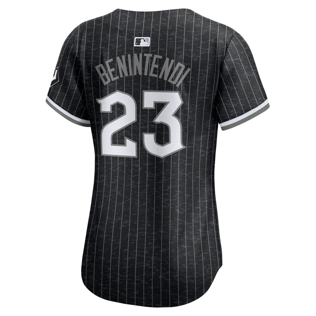 Andrew Benintendi Chicago White Sox Nike Women's City Connect Limited Jersey - Black Official MLB Team Apparel Baseball Fan Gear