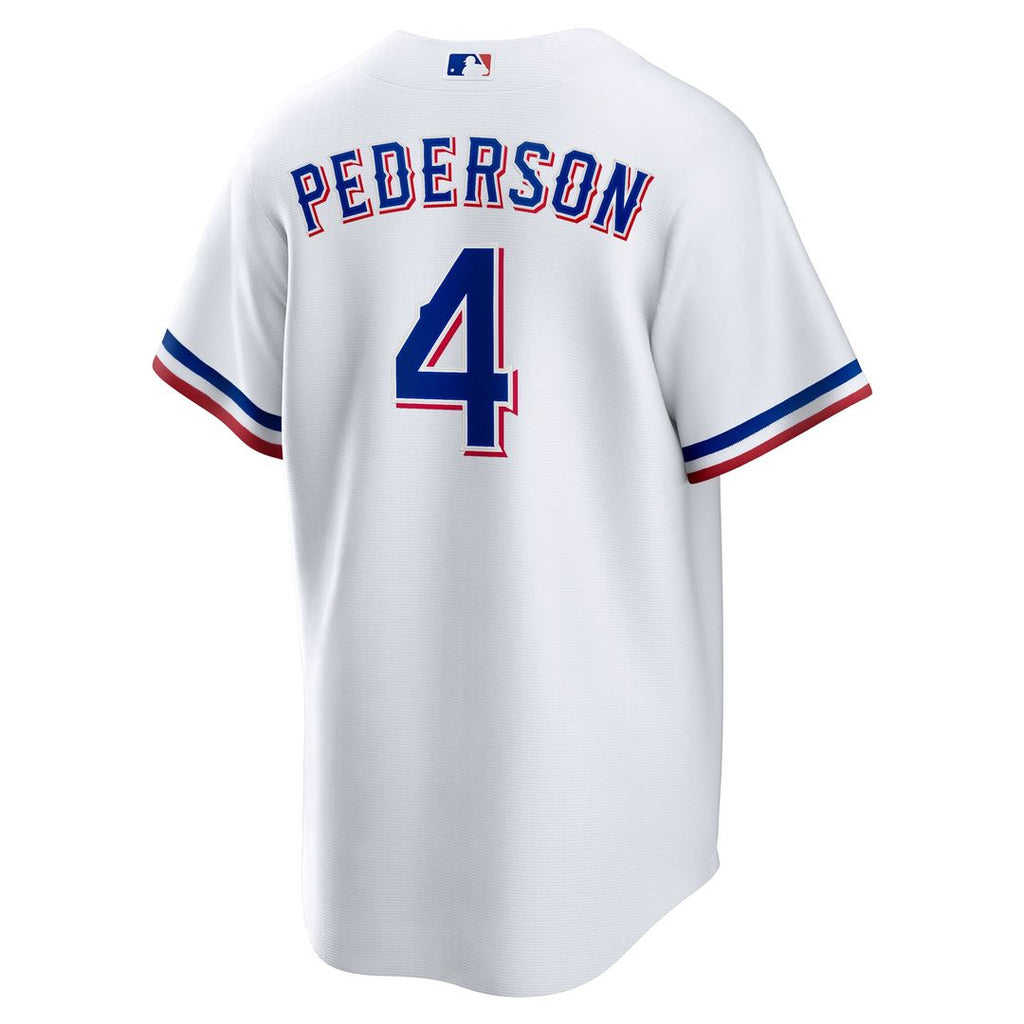 Joc Pederson Texas Rangers Nike Home Replica Jersey - White Official MLB Team Apparel Baseball Fan Gear