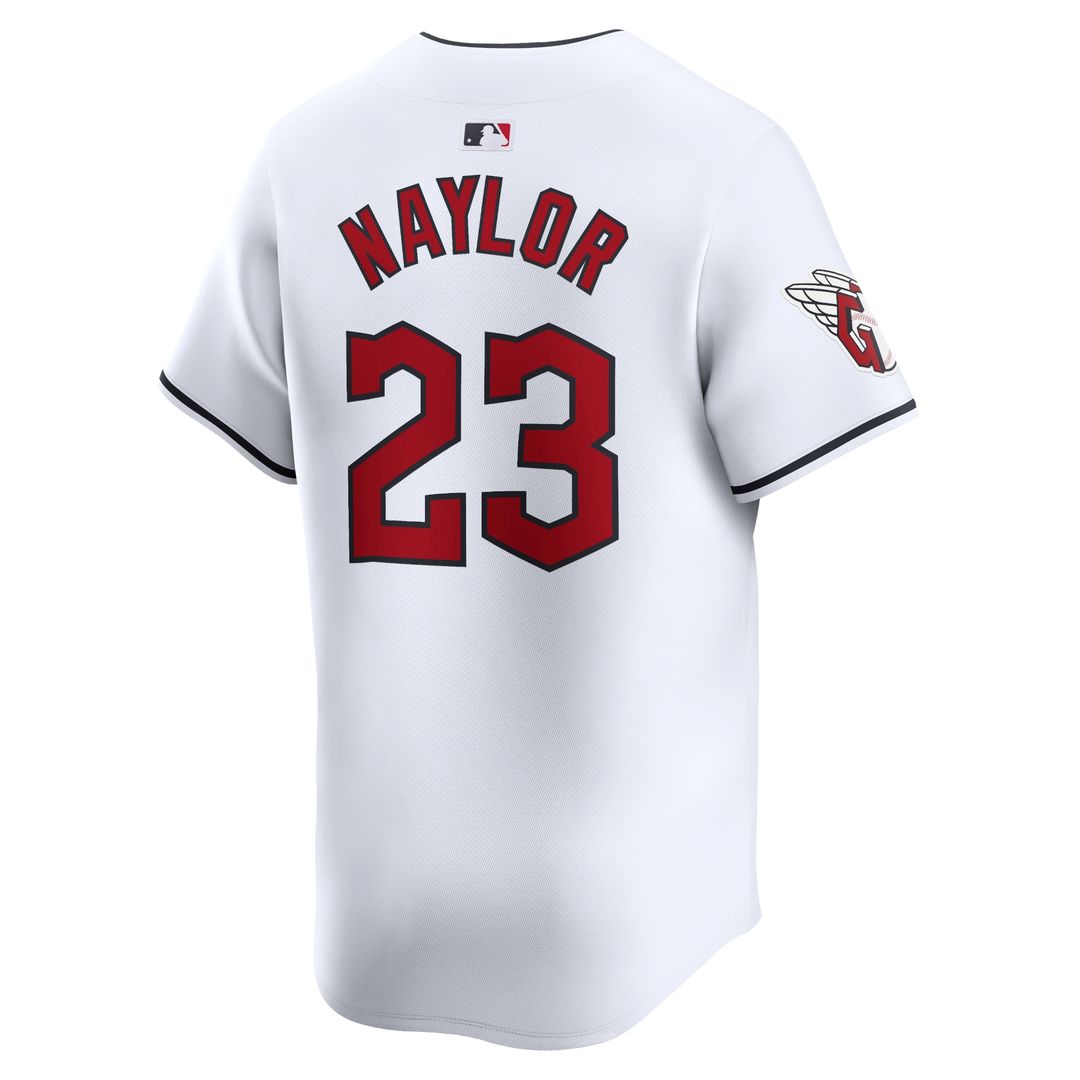Bo Naylor Cleveland Guardians Nike Home Limited Player Jersey - White Official MLB Team Apparel Baseball Fan Gear