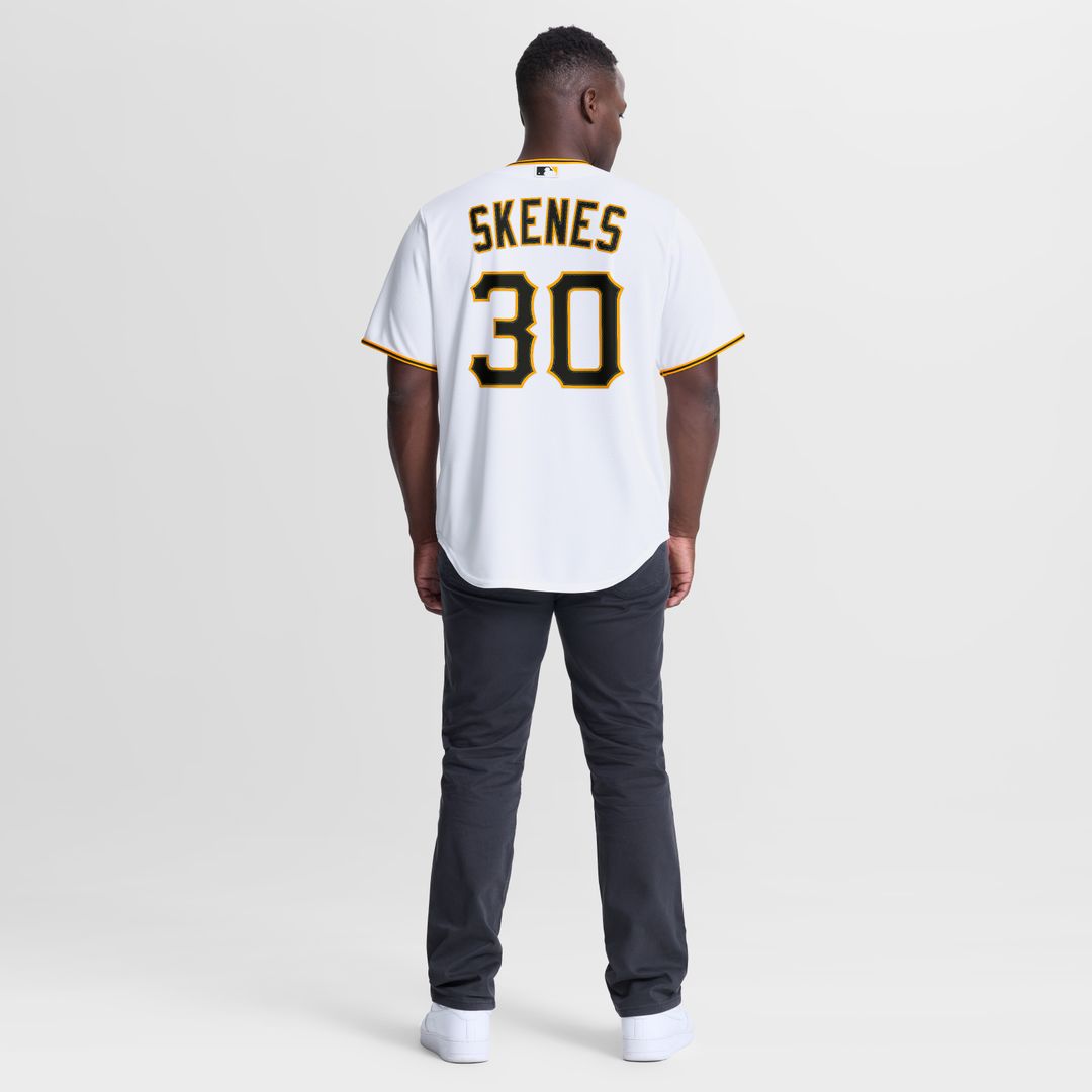 Paul Skenes Pittsburgh Pirates Nike Home Replica Jersey - White Official MLB Team Apparel Baseball Fan Gear