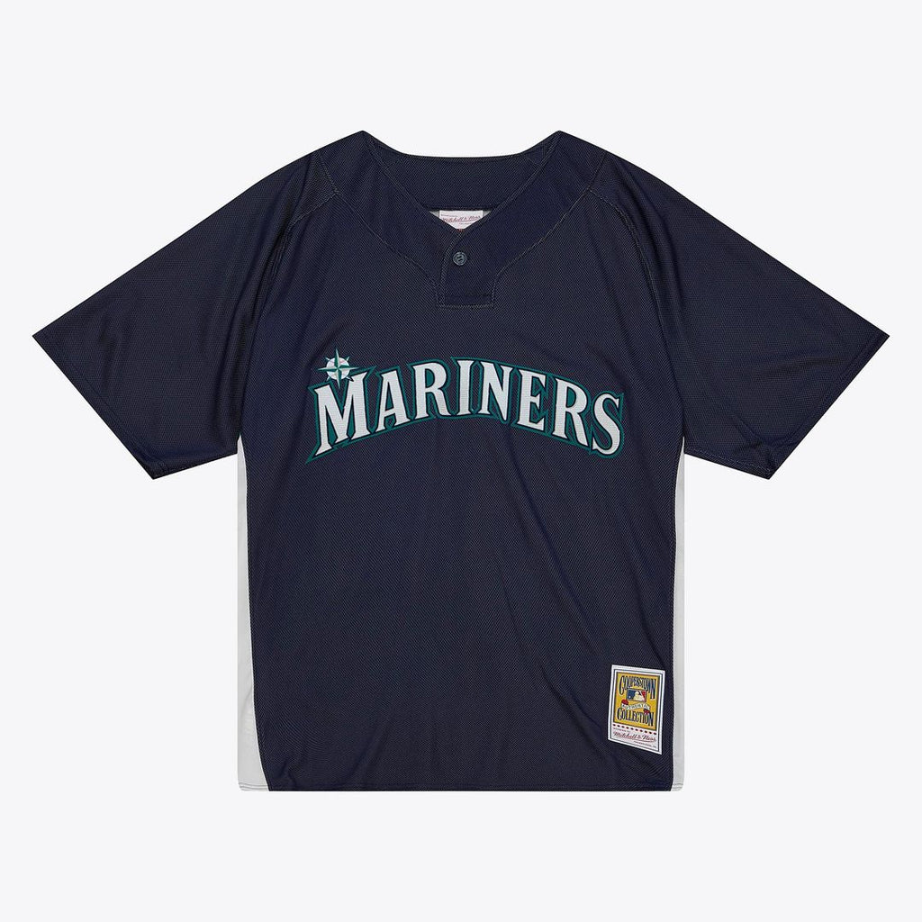 Ichiro Suzuki Seattle Mariners Mitchell & Ness Big & Tall Cooperstown Mesh Batting Practice Jersey - Navy Official MLB Team Apparel Baseball Fan Gear