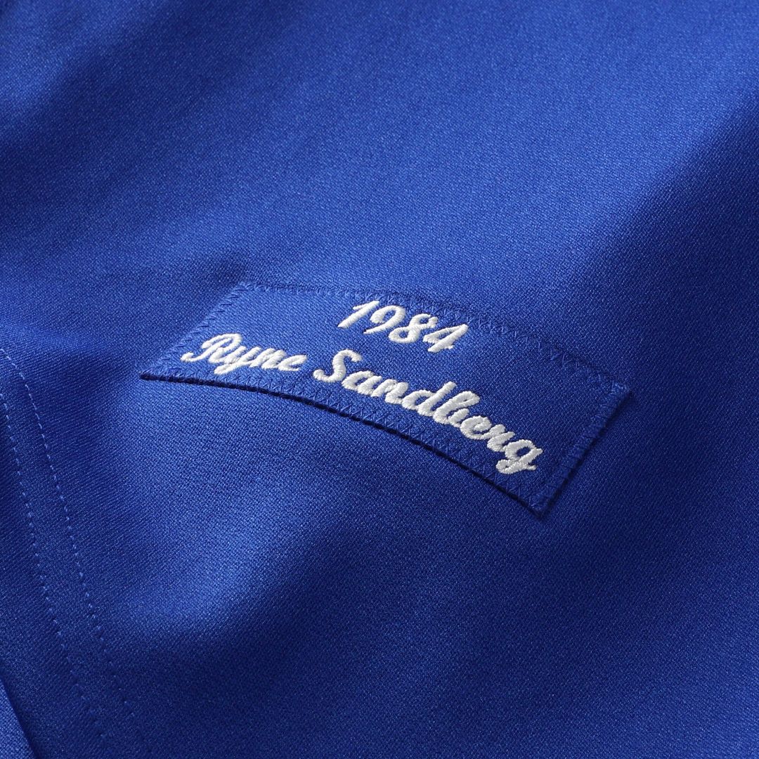 Ryne Sandberg 1984 Chicago Cubs Mitchell & Ness Throwback Authentic Jersey - Royal Official MLB Team Apparel Baseball Fan Gear