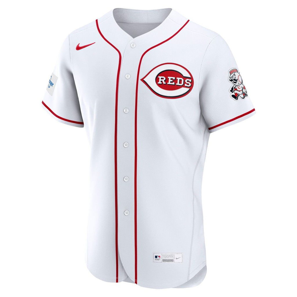 Cincinnati Reds Nike Home Authentic Jersey - White Official MLB Team Apparel Baseball Fan Gear