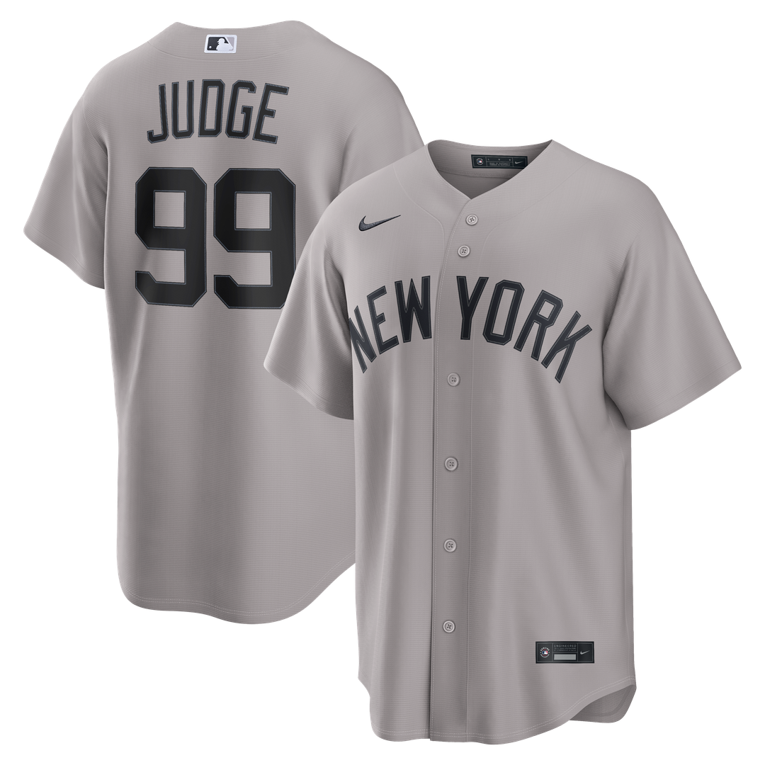 Aaron Judge New York Yankees Nike Road Replica Jersey - Gray Official MLB Team Apparel Baseball Fan Gear