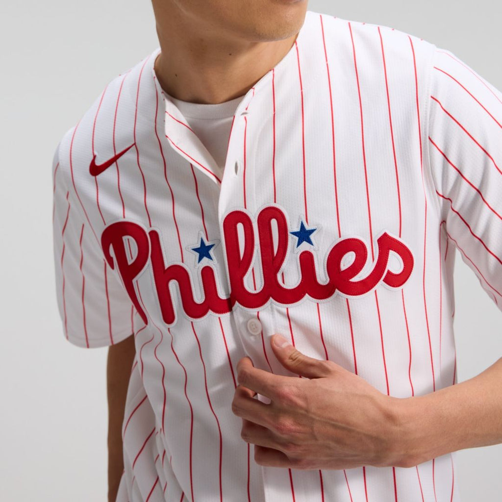 J.T. Realmuto Philadelphia Phillies Nike Home Limited Player Jersey - White Official MLB Team Apparel Baseball Fan Gear