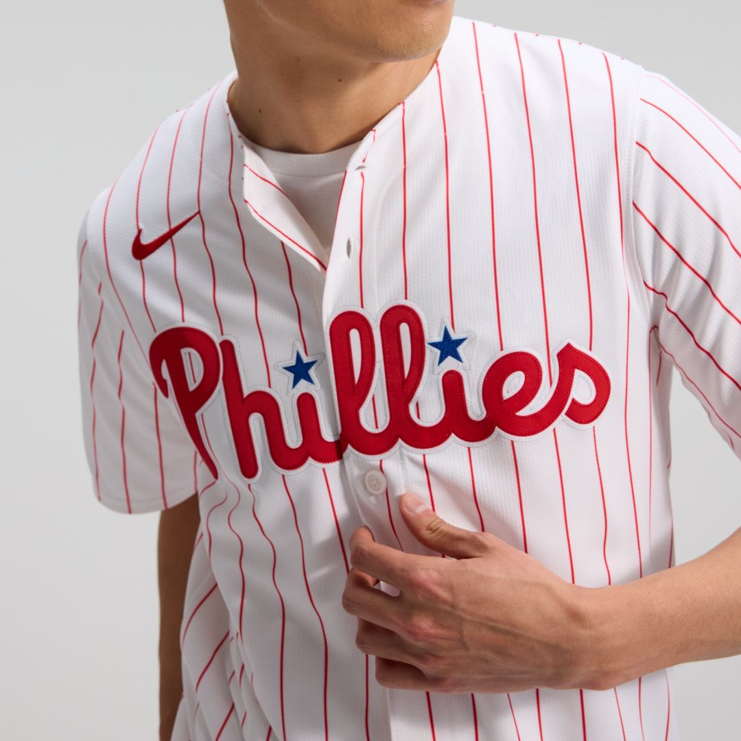 J.T. Realmuto Philadelphia Phillies Nike Home Limited Player Jersey - White Official MLB Team Apparel Baseball Fan Gear