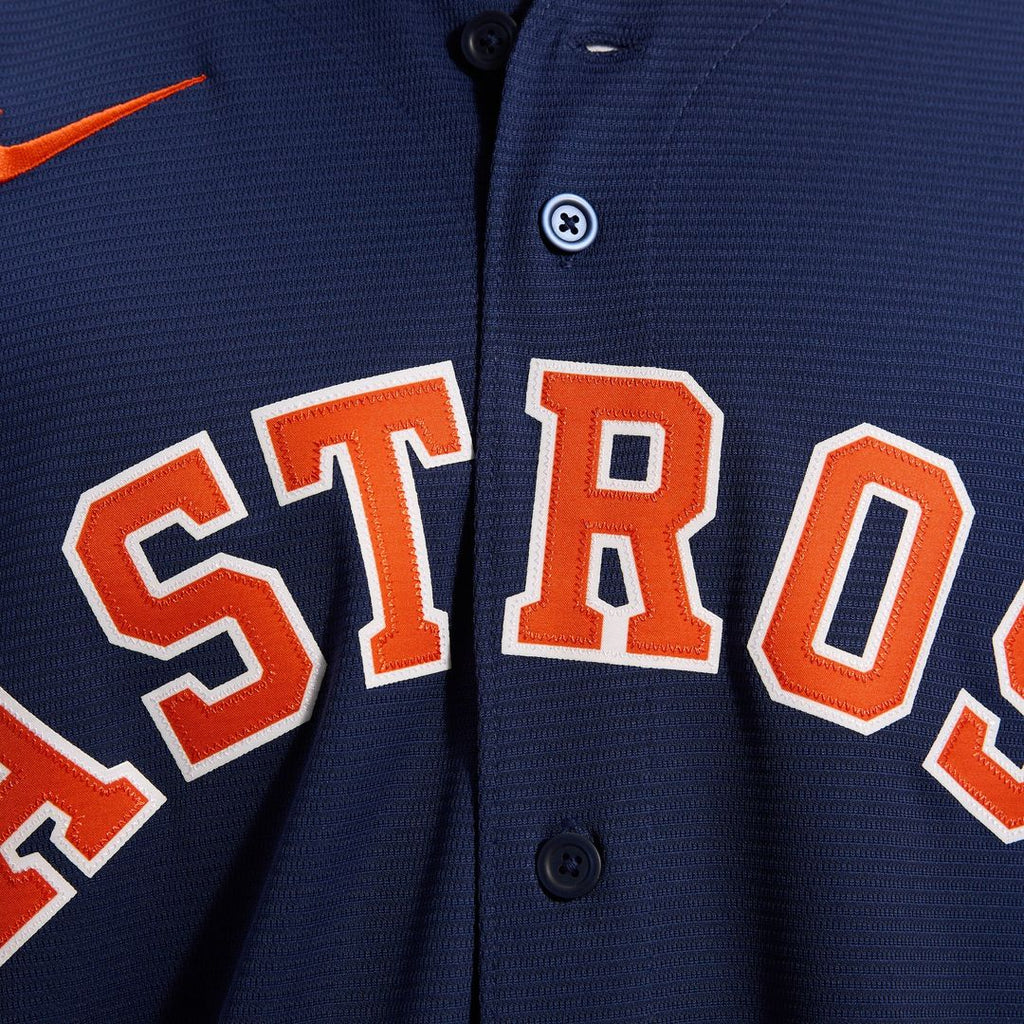 Jose Altuve Houston Astros Nike Alternate 2 Replica Jersey - Navy Official MLB Team Apparel Baseball Fan Gear