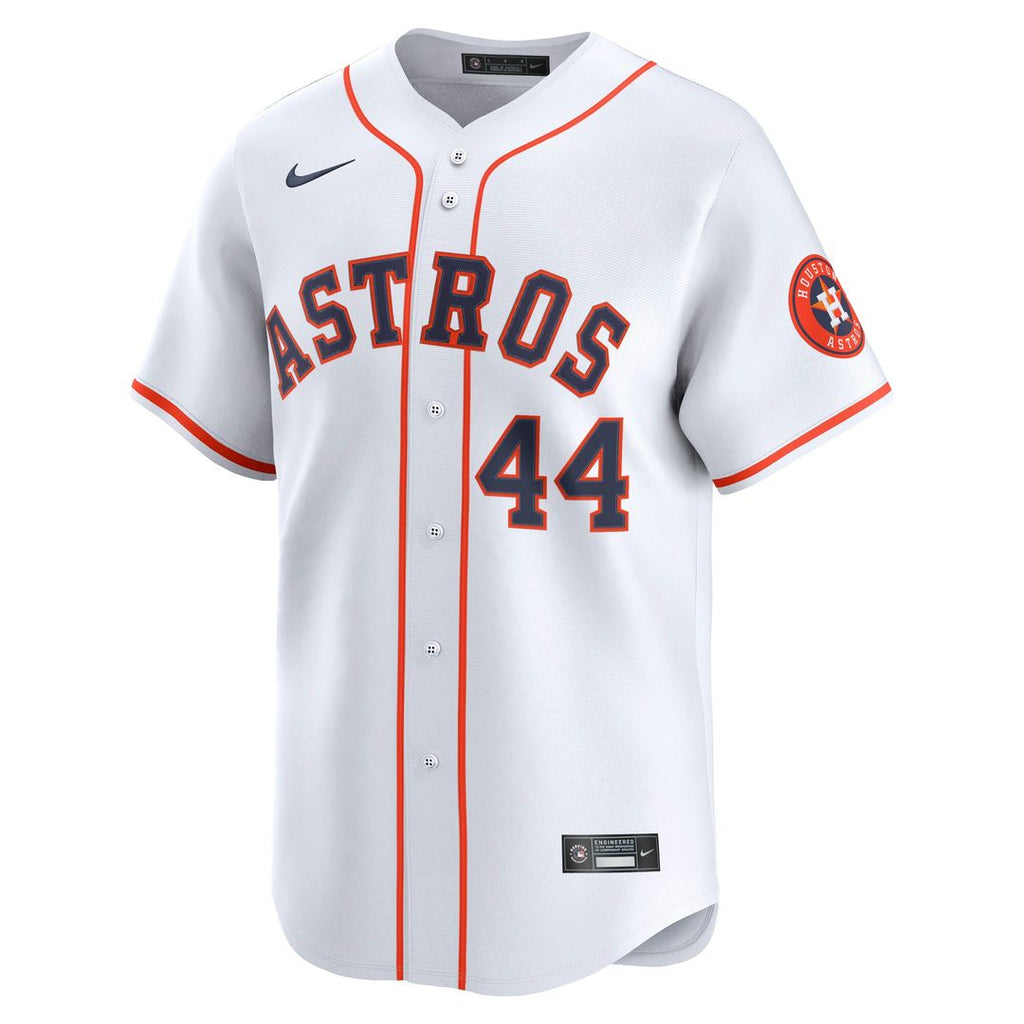 Yordan Alvarez Houston Astros Nike Home Limited Player Jersey - White Official MLB Team Apparel Baseball Fan Gear