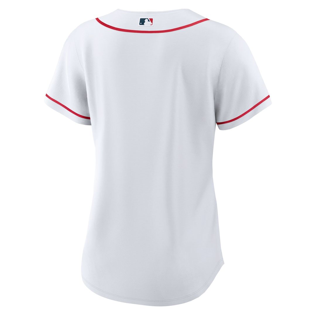 Cincinnati Reds Nike Women's Home Replica Team Jersey - White Official MLB Team Apparel Baseball Fan Gear