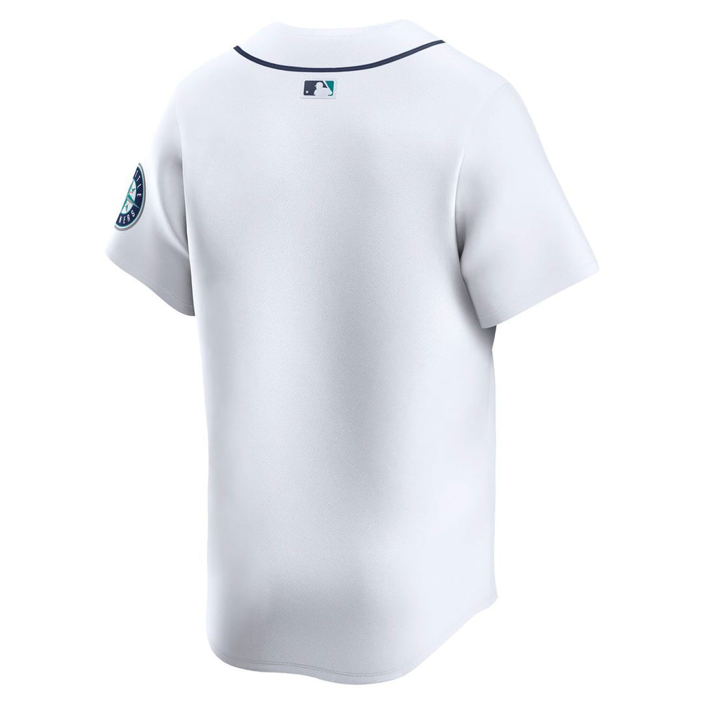 Seattle Mariners Nike Home Limited Jersey - White Official MLB Team Apparel Baseball Fan Gear