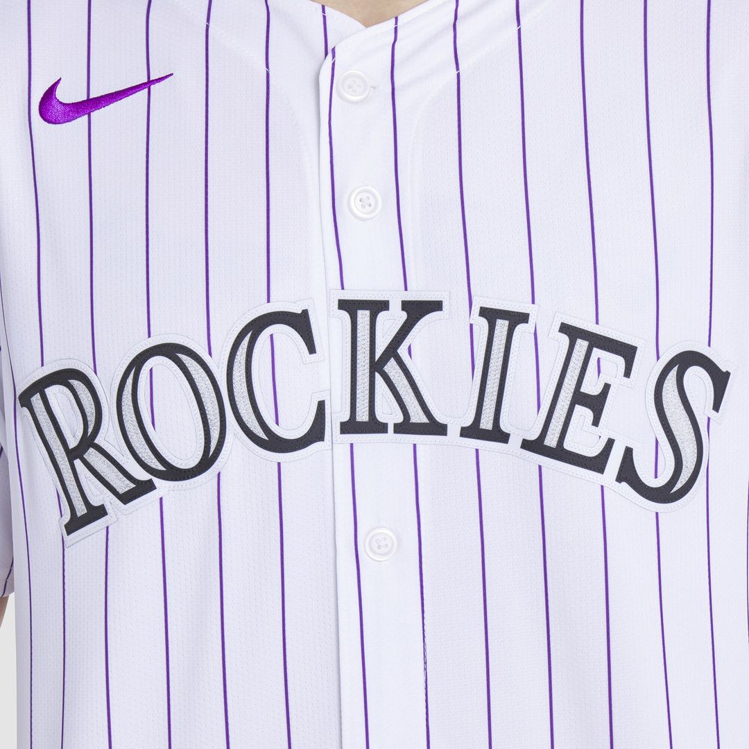 Colorado Rockies Nike Home Limited Player Jersey - White Official MLB Team Apparel Baseball Fan Gear
