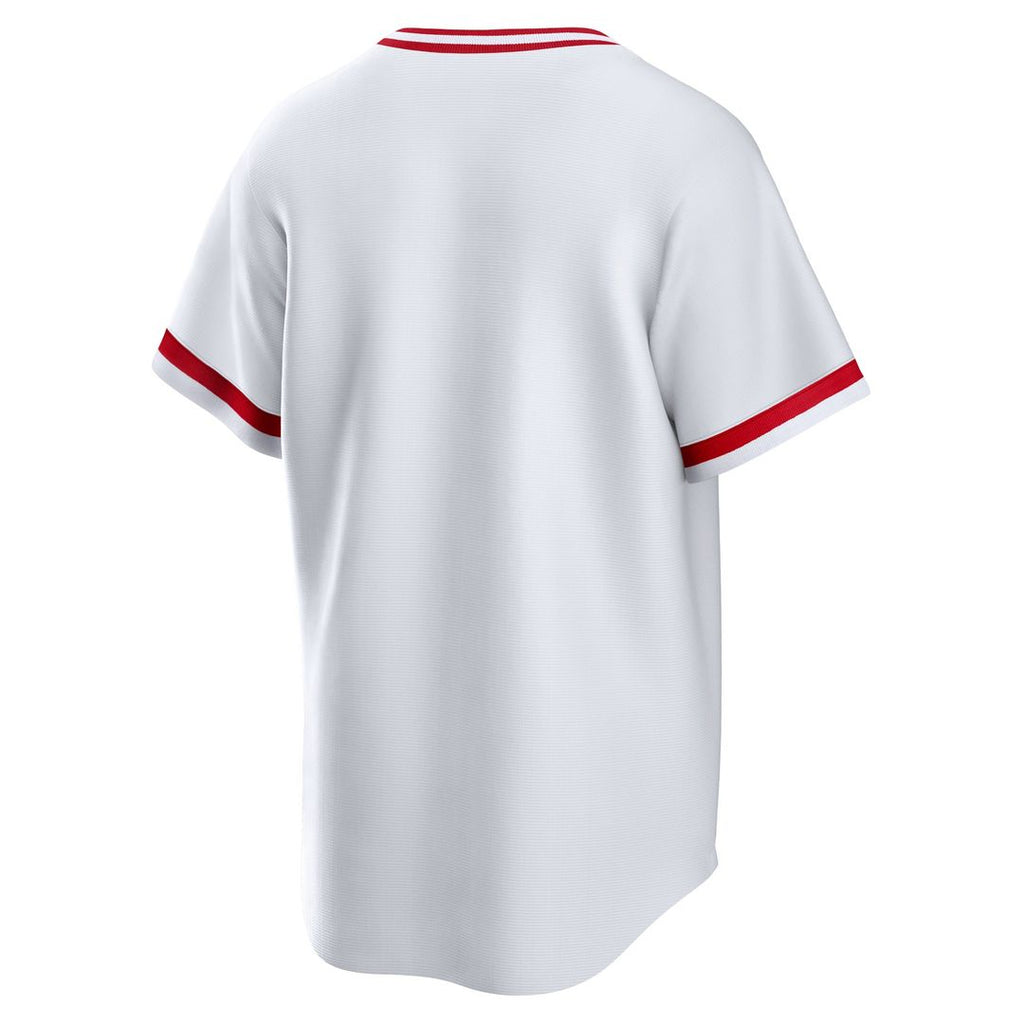 Cincinnati Reds Nike Home Cooperstown Collection Team Jersey - White Official MLB Team Apparel Baseball Fan Gear