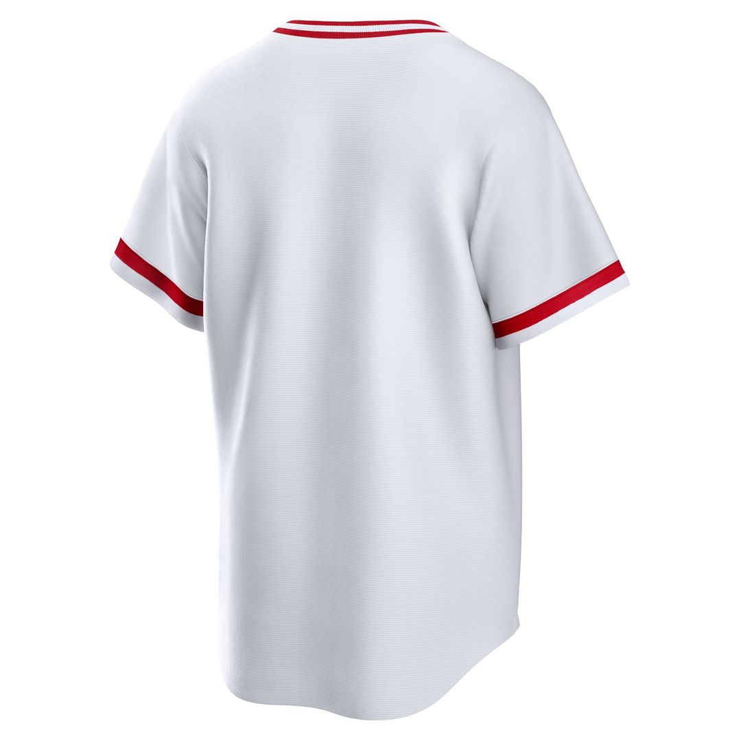 Cincinnati Reds Nike Home Cooperstown Collection Team Jersey - White Official MLB Team Apparel Baseball Fan Gear
