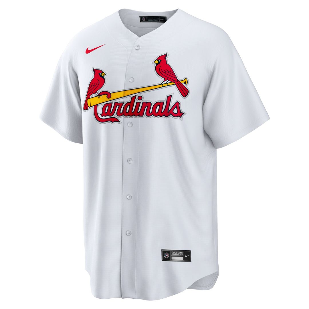 Lars Nootbaar St. Louis Cardinals Nike Home Replica Jersey - White Official MLB Team Apparel Baseball Fan Gear