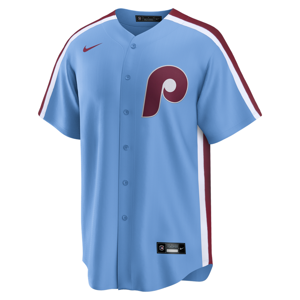 Bryce Harper Philadelphia Phillies Nike Alternate Replica Jersey - Light Blue Official MLB Team Apparel Baseball Fan Gear