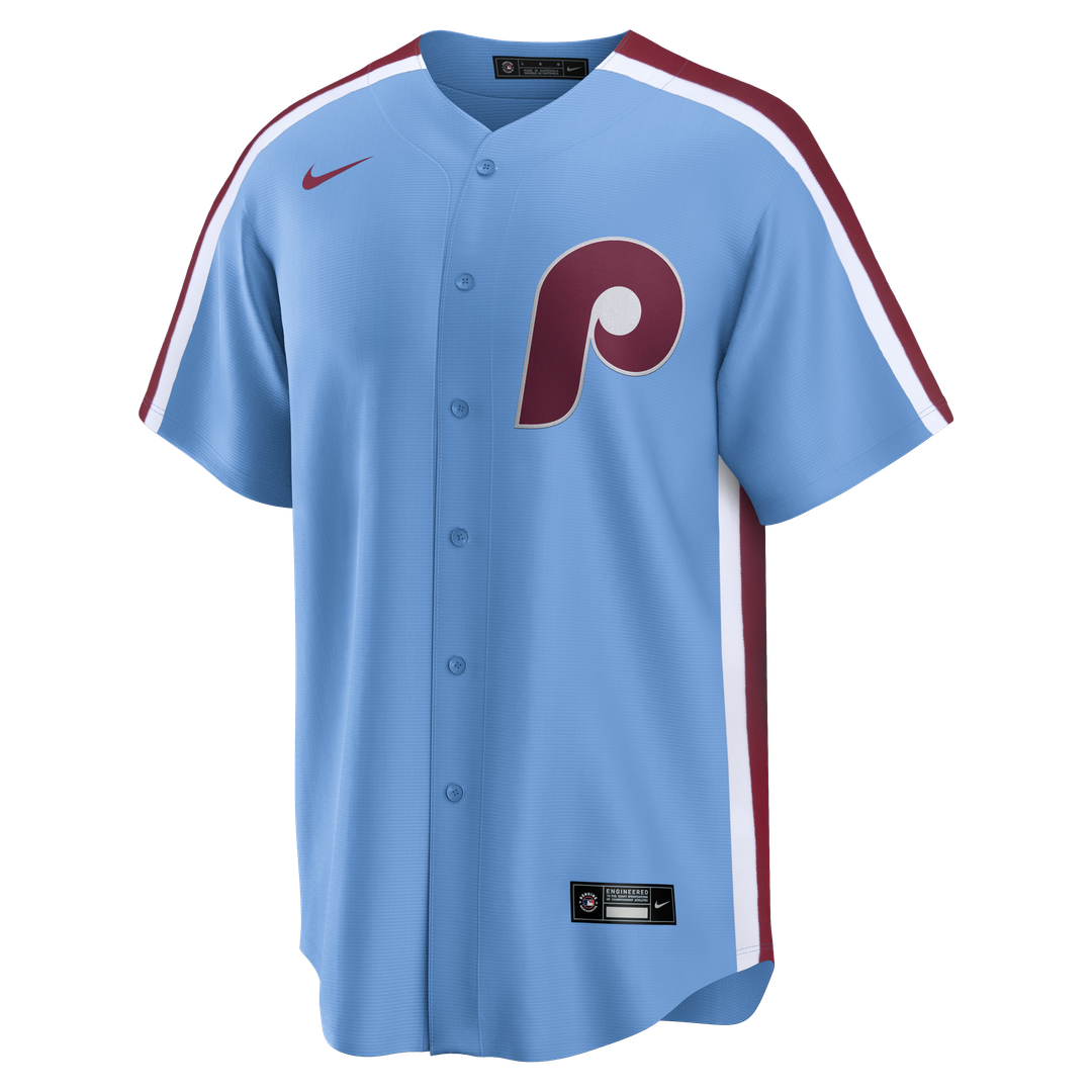 Bryce Harper Philadelphia Phillies Nike Alternate Replica Jersey - Light Blue Official MLB Team Apparel Baseball Fan Gear