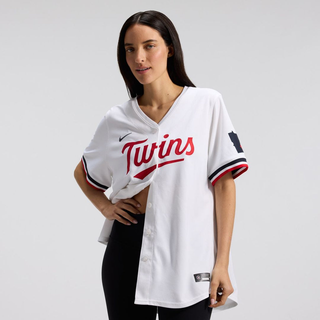 Minnesota Twins Nike Women's Home Limited Jersey - White Official MLB Team Apparel Baseball Fan Gear