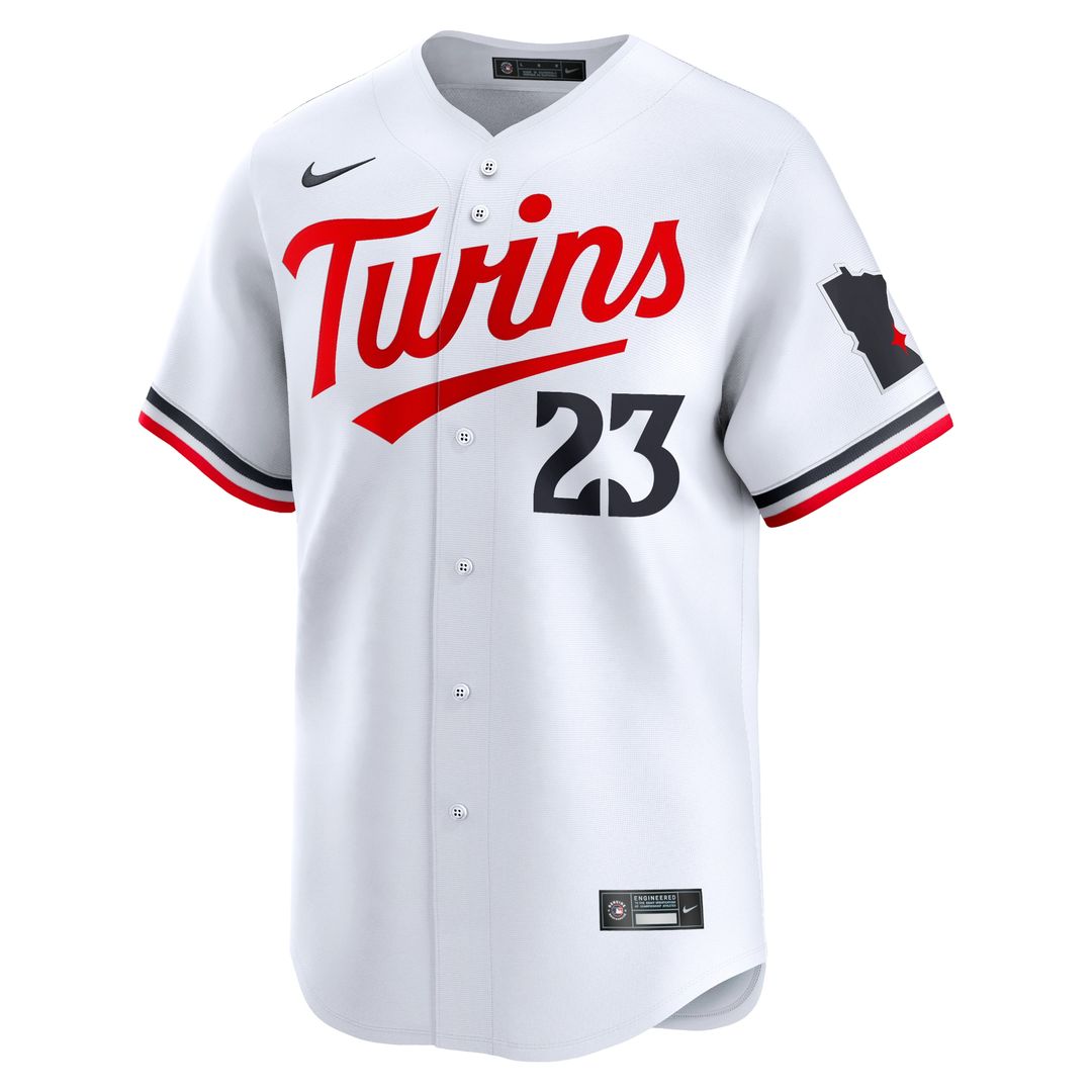 Royce Lewis Minnesota Twins Nike Home Limited Player Jersey - White Official MLB Team Apparel Baseball Fan Gear